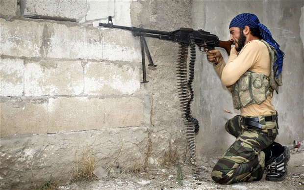 US and Europe in 'major airlift of arms to Syrian rebels through Zagreb'
